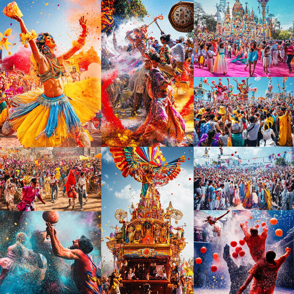 Les festivals culturels les plus spectaculaires à travers le monde
